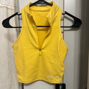 NWT ALPHALETE ZIP TANK